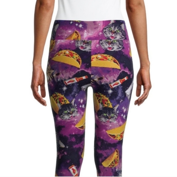 NWT High RISE LEGGING CATS & TACOS BASIC LEGGING - Picture 4 of 6